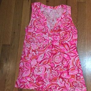 Lilly Pulitzer Pink Tank XS